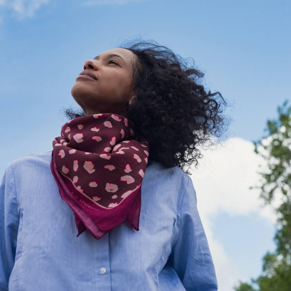 Foulard Graou Bordeaux | Adulte
